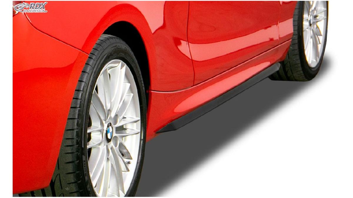 Jupes+lat%C3%A9rales+%27Slim%27+sur+mesure+pour+BMW+S%C3%A9rie+2+F22%2FF23+Coupe%2FCabrio+2013-+incl.+M-Sport+%28ABS+noir+luisant%29